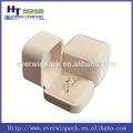 Wholesale high quality cheap velvet jewelry casket for ring